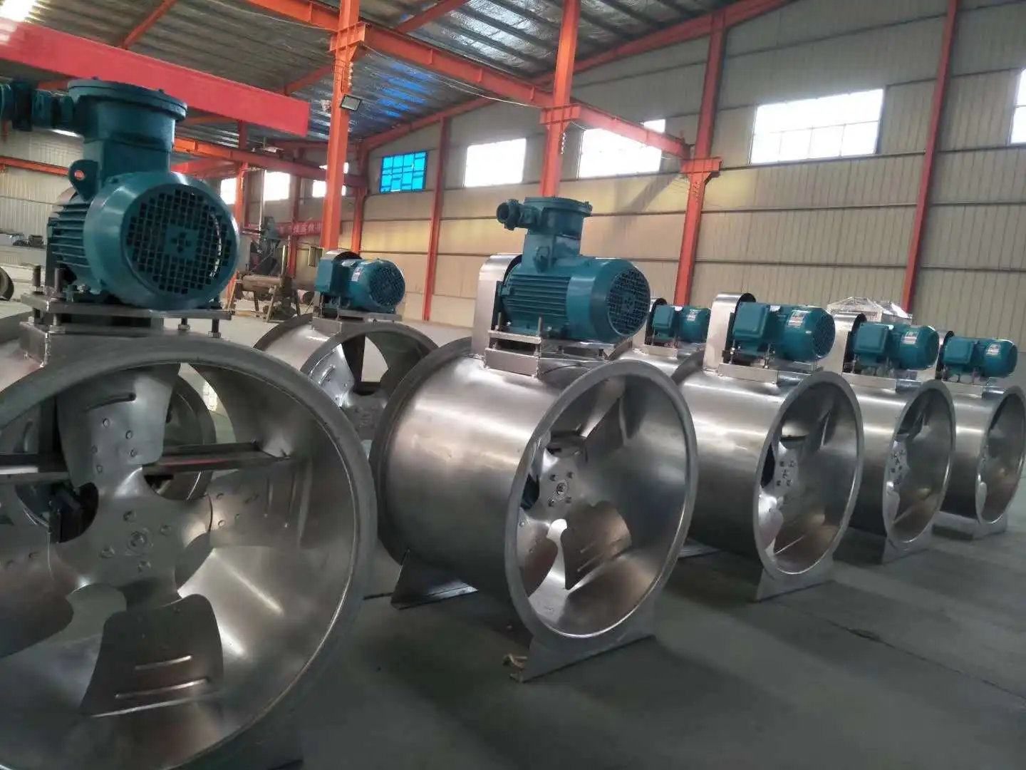 Stainless Steel Explosion-proof Axial Fan