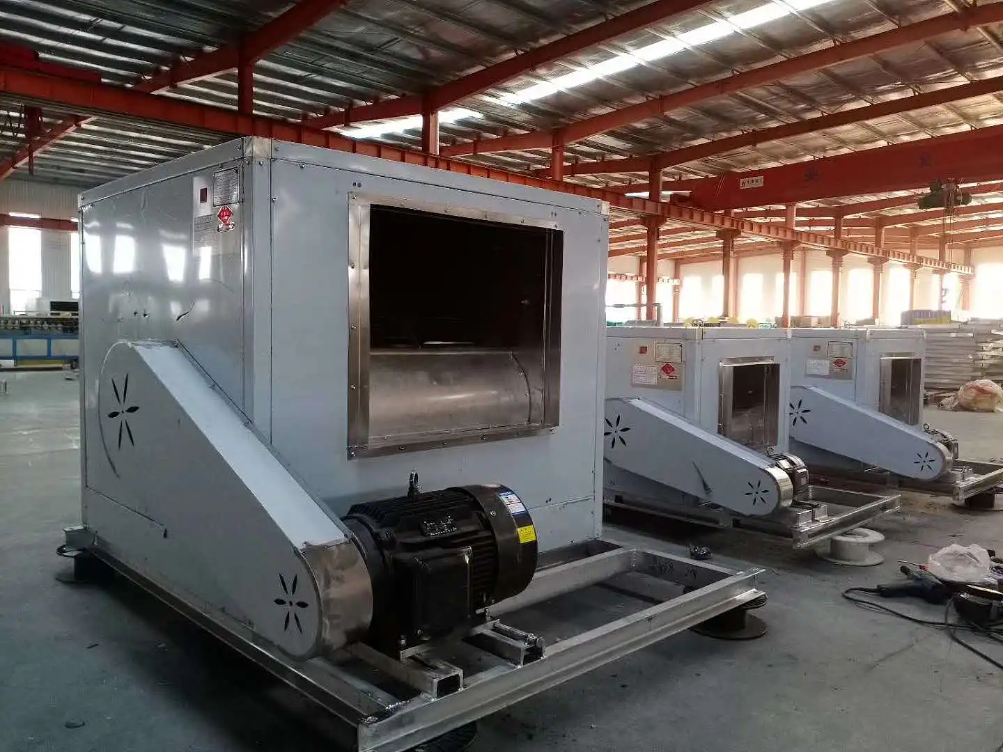 Fabricantes y proveedores de ventiladores centrífugos de acero al carbono en China